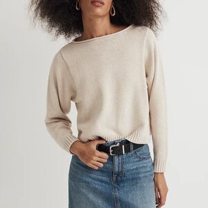 Madewell Rolled Neck Pullover Sweater XXS